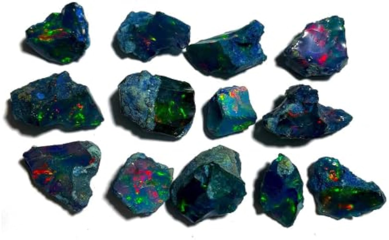 エチオピアウェロ産　チョーク　オパール　　原石　鉱物標本　星空のような エチオピアオパールウェロ産 ジュエリー グレード 鉱物標本 原石